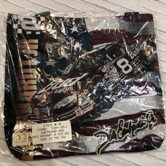 🔴 Vintage & New - Dale Earnhart Jr #8 NASCAR Tote Bag - Collectible - Rare - Picture 2 of 2